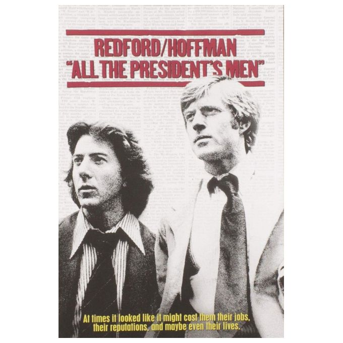 DVD All The Presidents Men Edizione Stati Uniti Film Classico del 1976 con Robert Redford e Dustin Hoffman