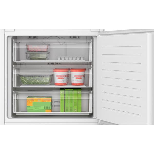 Bosch KBN96NSE0 - Serie 6 - Frigorifero Combinato da Incasso 383 L, 194 cm, Classe E, 34 dB, Total No Frost, VitaFresh XXL, Wi-Fi, Inox