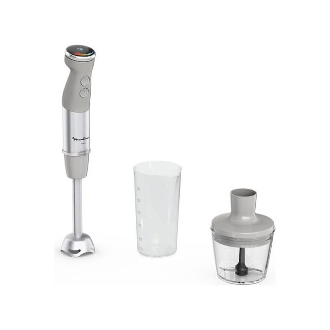 Moulinex DD672B10 Frullatore ad Immersione 1000W Grigio-Acciaio Inox