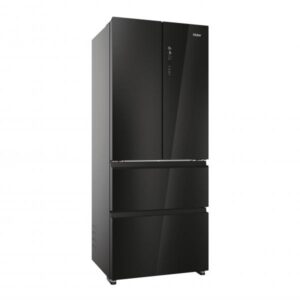 Haier HFR3718ENGB FD 70 Series 3 Frigorifero Americano Side by Side Capacita' 402 Litri Classe energetica E Raffreddamento No Frost colore Nero