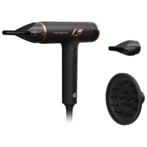 Rowenta HY8310 Asciugacapelli Phon Potenza 1700W 3 Velocita' 3 Temperature colore Nero Nano