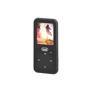 Trevi Lettore Mp3 8Gb Lcd 1.8'', Contapassi-Bluetooth, Nero