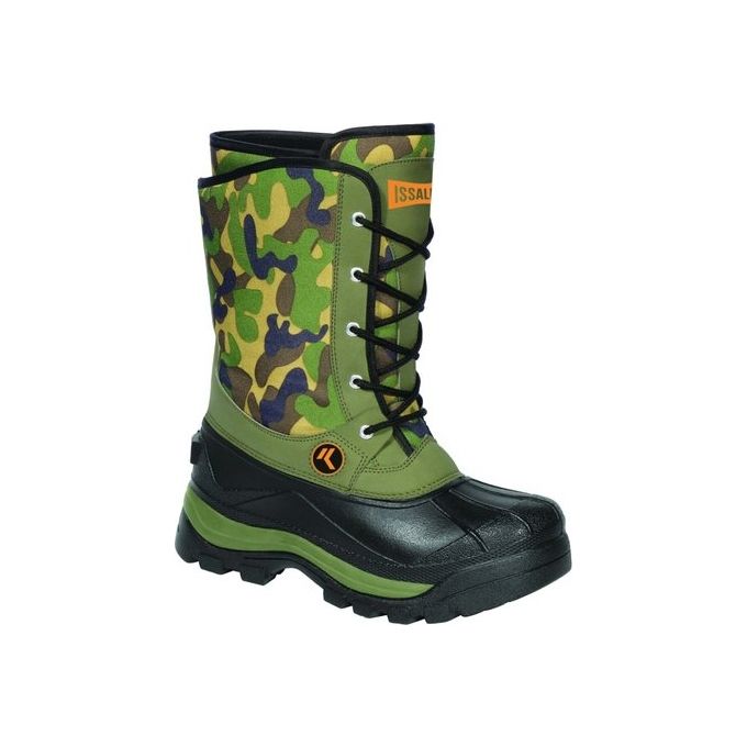 Issaline Stivale Imbottito Waterproof no Safety Blizzy 46 Professional and Sport Mimetico