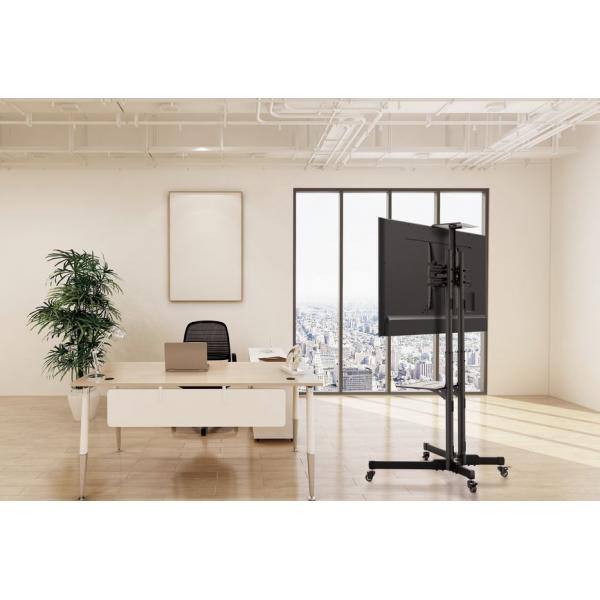 Equip Base da Pavimento per Tv a Schermo Piatto 70'' Nero