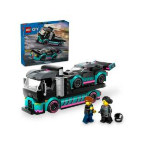 LEGO City 60406A Auto da corsa e trasportatore