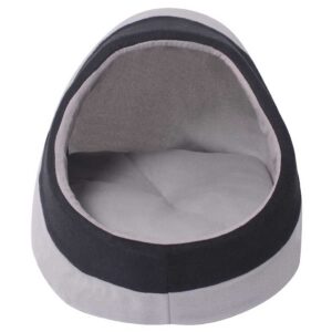 Cuccia per Gatti Grigio e Nero M