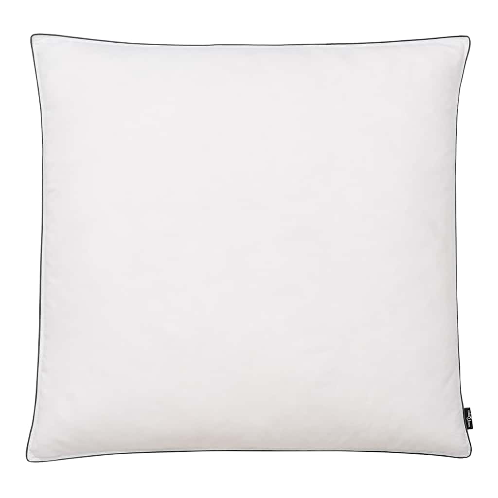 Cuscini 2 pz in Mix di Piume 80x80 cm Bianco