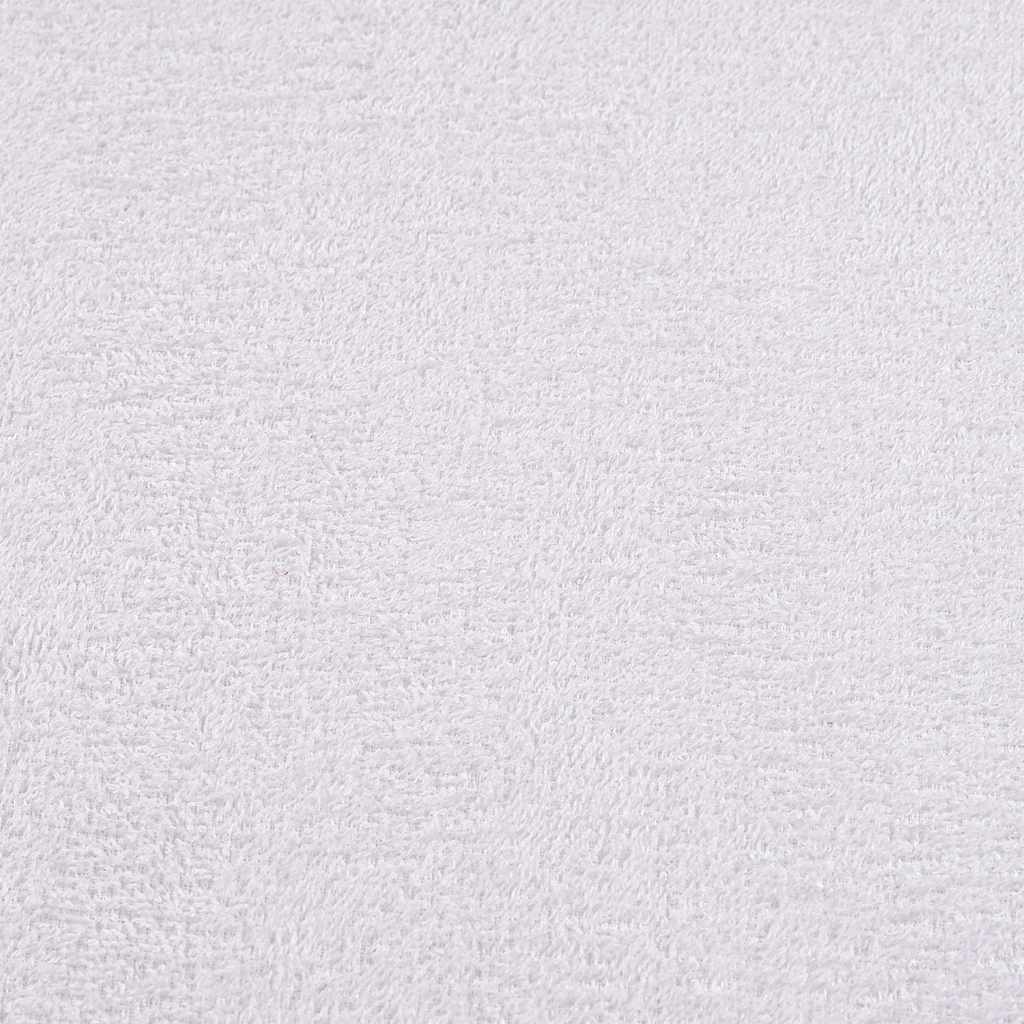 Asciugamani 2 pz Bianchi 100x200 cm 360 g/m² 100% Cotone