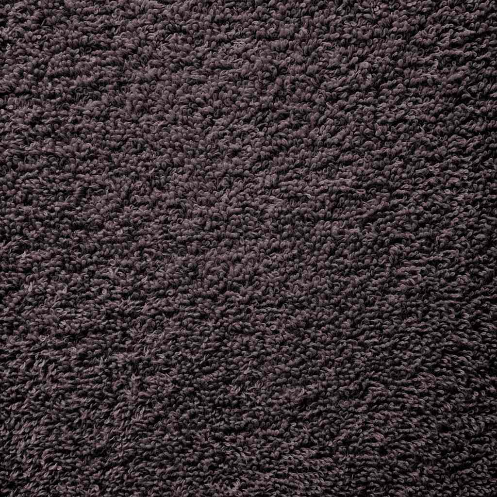 Asciugamani Doccia 25 pz Antracite 70x140cm 360g/m² 100% Cotone
