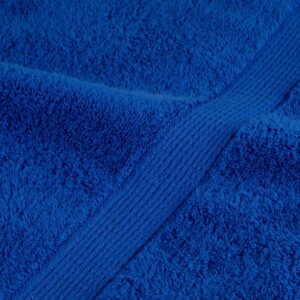 Asciugamani Premium SOLUND 4 pz Blu 50x100 cm 600gsm