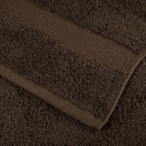 Asciugamani Ospiti SOLUND 2 pz Marroni 30x50 cm 600gsm