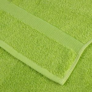Asciugamani per Ospiti SOLUND 4 pz Verdi 30x50 cm 600g sm