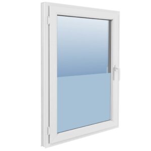 Pellicola per Finestra Smerigliata Grigia 0,9x50 m PVC
