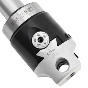 Testa Foratura 50 mm con Gambo MT3 per Fresatura al Tornio