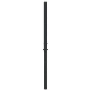 Telai per Banco da Lavoro 2 pz in Metallo 55x(69-95,5) cm Neri