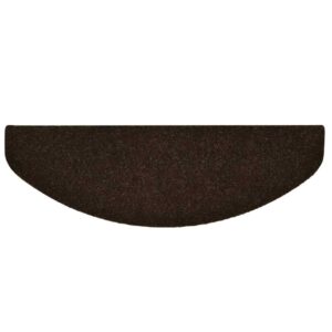 Tappetini Adesivi per Scale 5 pz Marroni 65x21x4 cm Agugliati