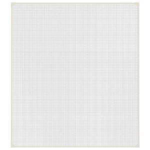Zanzariera Magnetica per Finestre Bianca 120x140 cm