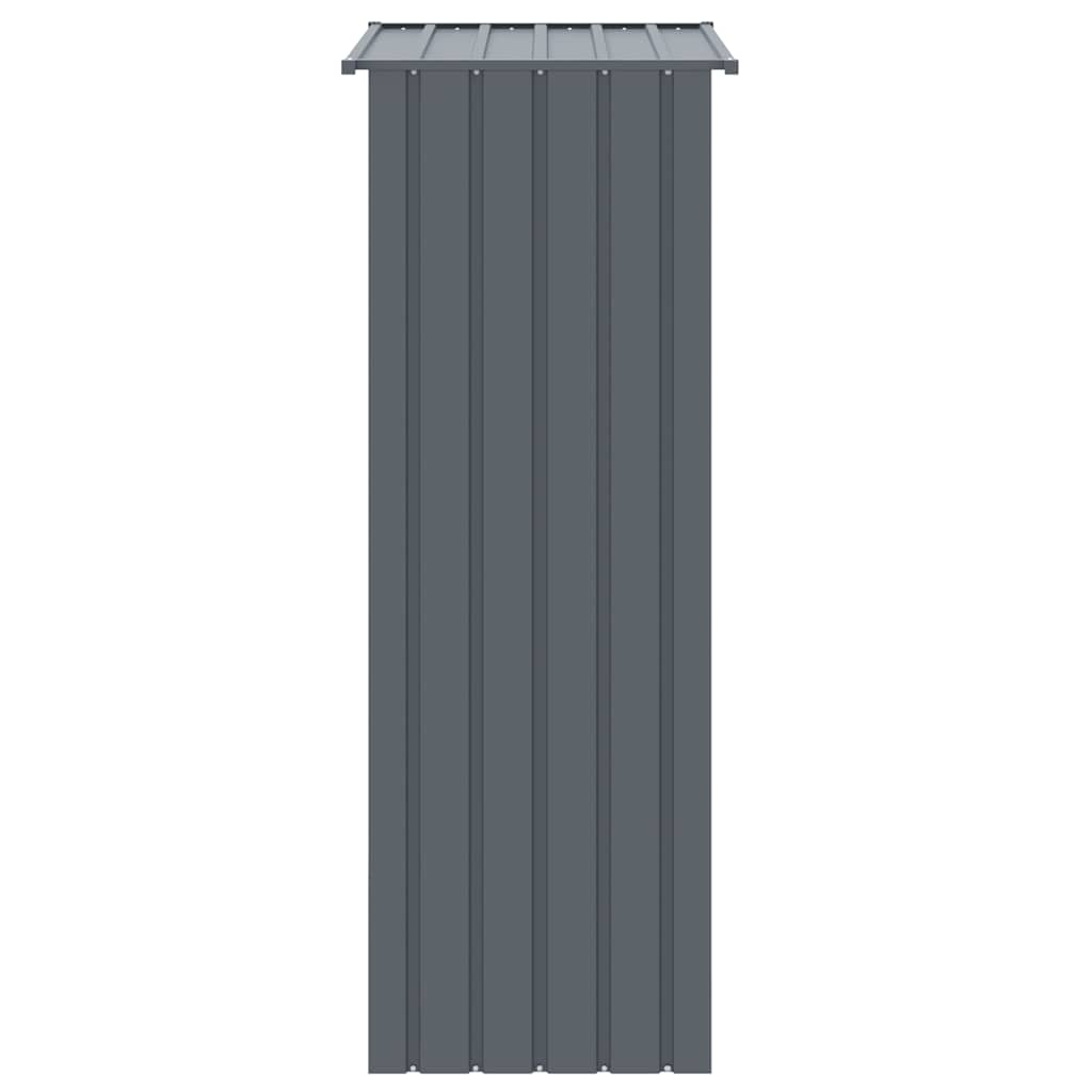 Gabbia per Uccelli Antracite 215x78x200 cm in Acciaio Zincato