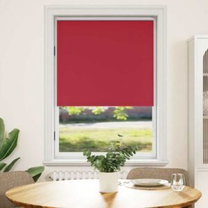 Tenda a Rullo Oscurante 100 x 175 cm Rosso