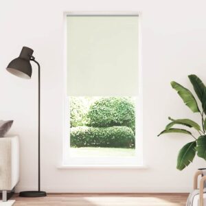 Tenda a Rullo Oscurante 80 x 230 cm Bianco Avorio