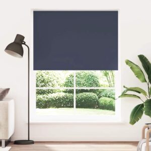 Tenda a Rullo Oscurante 140 x 230 cm Blu Marino