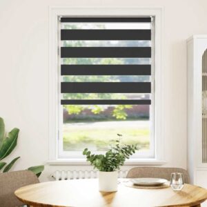 Tenda a Rullo Oscurante 70 x 120 cm Nera