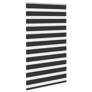 Tenda a rullo oscurante zebra 100x175 nera