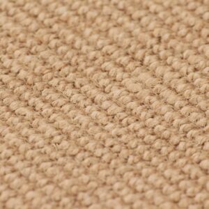 Tappeto di Iuta con Base in Lattice 160x230 cm Naturale
