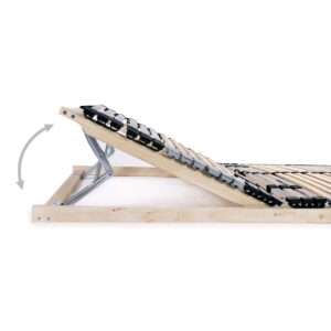 Rete a Doghe 7 Zone senza Materasso con 42 Doghe 80x200 cm