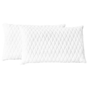 Cuscini 2 pz 60x40x14 cm in Memory Foam