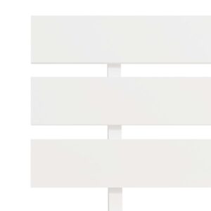 Dormeuse Estraibile senza Materasso Bianca Legno Pino 90x200 cm