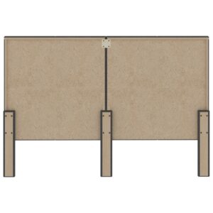 Testiera Letto Grigio Scuro in Tessuto 180x200 cm
