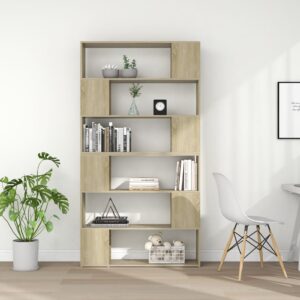 Libreria/Divisorio Stanza Rovere Sonoma 100x24x188 cm