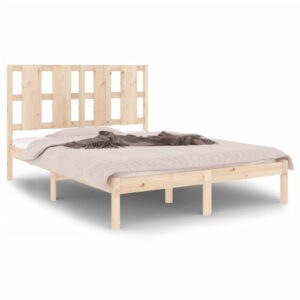Giroletto senza Materasso 140x200 cm in Legno Massello di Pino