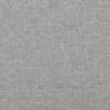 Testiera ad Orecchio Grigio Chiaro 203x23x118/128 cm in Tessuto