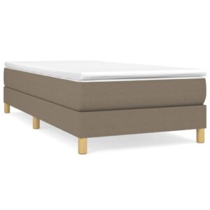 Giroletto senza Materasso Tortora 80x200 cm Tessuto
