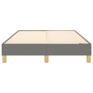 Giroletto senza Materasso Grigio Scuro 120x200 cm Tessuto