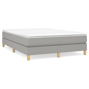 Giroletto senza Materasso Grigio Chiaro 140x200 cm Tessuto