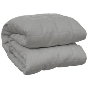 Coperta Ponderata Grigia 135x200 cm 6 kg Tessuto