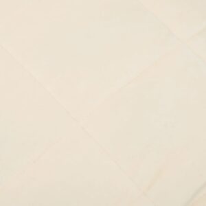 Coperta Ponderata Crema Chiaro 220x230 cm 11 kg Tessuto