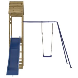 Set da Gioco da Esterno in Legno di Pino Impregnato