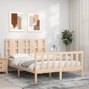 Giroletto senza Materasso 140x200 cm in Legno Massello di Pino