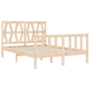 Giroletto senza Materasso 120x200 cm in Legno Massello di Pino