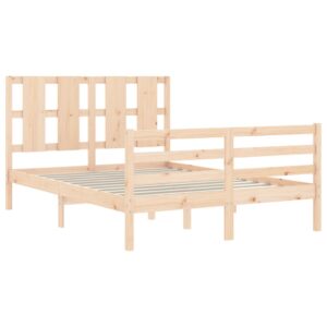 Giroletto con Testiera 120x200 cm in Legno Massello