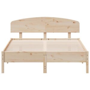 Giroletto senza Materasso 120x200 cm in Legno Massello di Pino