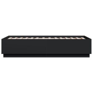 Giroletto Nero 90x190 cm in Legno Multistrato
