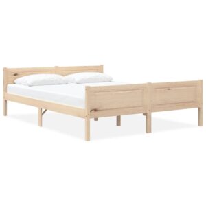 Giroletto senza Materasso 140x200 cm in Legno Massello di Pino