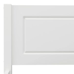 Giroletto Bianco in Legno Massello di Pino 140x200 cm