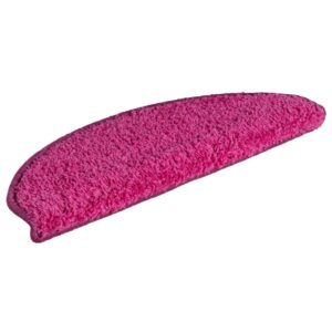 Tappetini per Scale 15 pz Rosa 65x21x4 cm