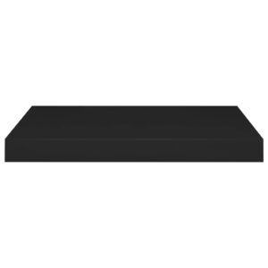 Scaffali a Parete 4 pz Neri 50x23x3,8 cm in MDF